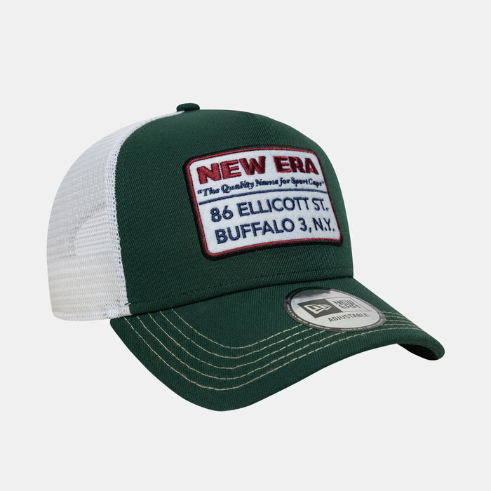 New Era Men's Vintage 9FORTY A-Frame Trucker Cap Green New Era Men's Vintage 9FORTY A-Frame Trucker Cap Green image number 2