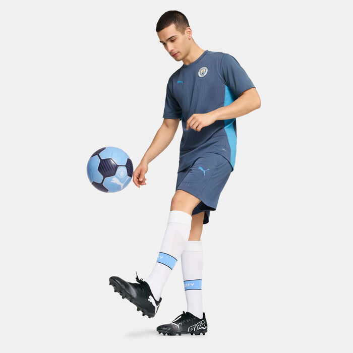 PUMA Men's Manchester City Training Football Top Blue image number 2