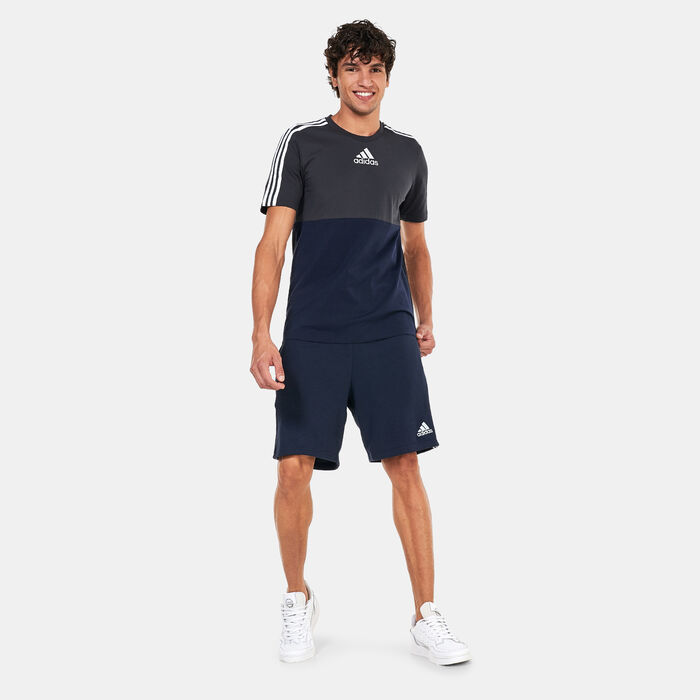 adidas Men's Tiro Shorts Blue image number 2