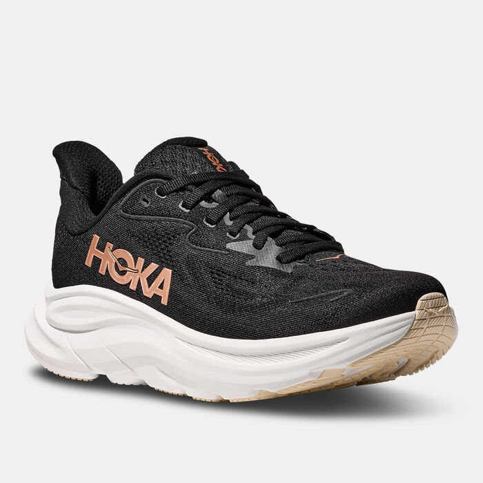 HOKA Women's Clifton 10 Running Shoes Black HOKA Women's Clifton 10 Running Shoes Black image number 1