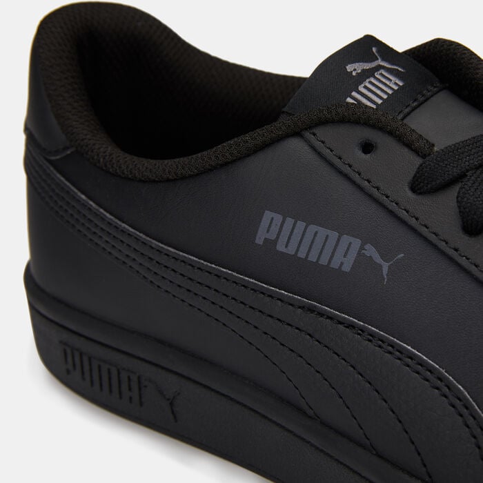 PUMA Men's Smash V2 Leather Shoe Black PUMA Men's Smash V2 Leather Shoe Black image number 4