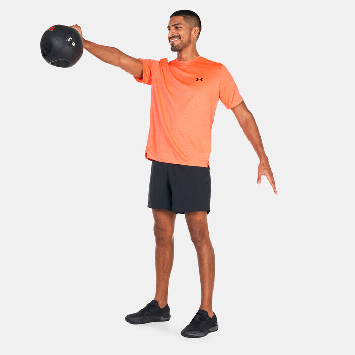Under Armour Men's UA Tech Vent Training T-Shirt Orange Under Armour Men's UA Tech Vent Training T-Shirt Orange image number 2