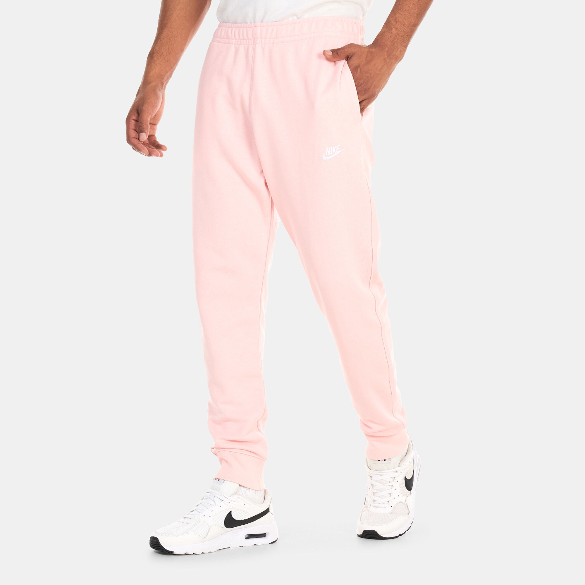 Buy Nike Men s Sportswear Club Sweatpants Pink in KSA SSS