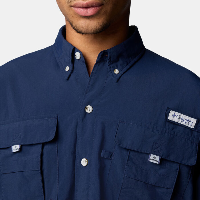 Columbia Men's Bahama™ II Long Sleeve Shirt Blue Columbia Men's Bahama™ II Long Sleeve Shirt Blue image number 3