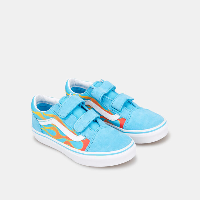 Vans Kids' Old Skool V Unisex Shoe Blue Vans Kids' Old Skool V Unisex Shoe Blue image number 1