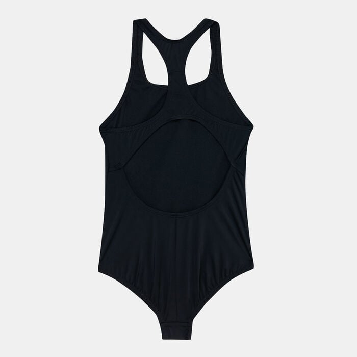 Nike Swim Kids' Racerback 1-Piece Swimsuit (Older Kids) Black Nike Swim Kids' Racerback 1-Piece Swimsuit (Older Kids) Black image number 1