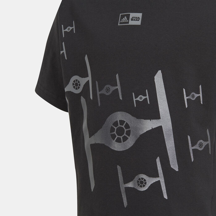 adidas Kids' Star Wars Z.N.E T-Shirt Black image number 2