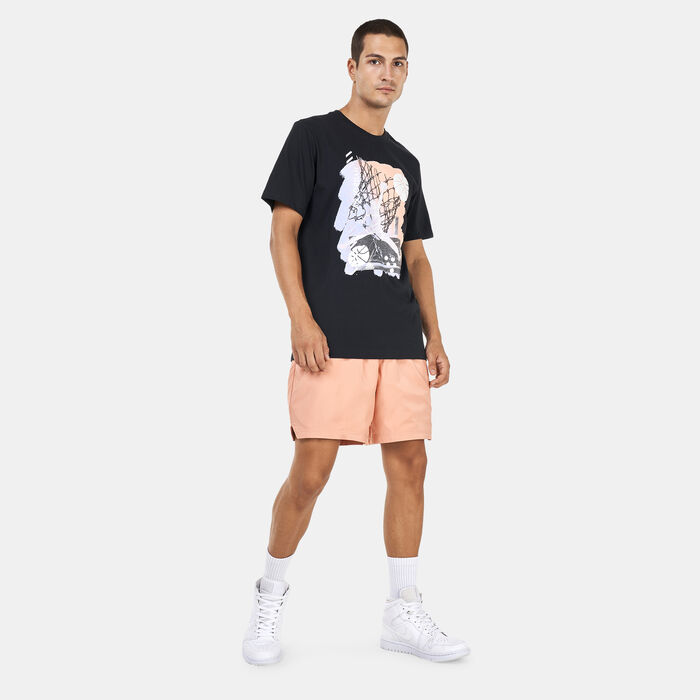 Jordan Men's Brand Graphic T-Shirt White Jordan Men's Brand Graphic T-Shirt White image number 2