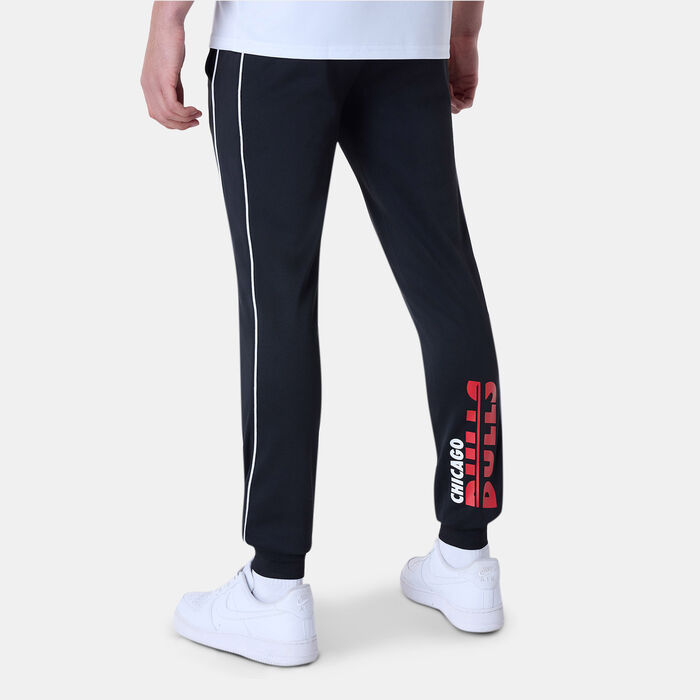 New Era Men's NBA Chicago Bulls Track Pants Black New Era Men's NBA Chicago Bulls Track Pants Black image number 1