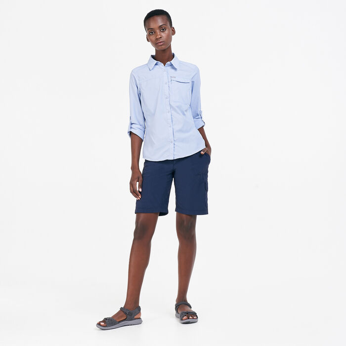 Columbia Women's Silver Ridge™ 2.0 Shirt Blue Columbia Women's Silver Ridge™ 2.0 Shirt Blue image number 2
