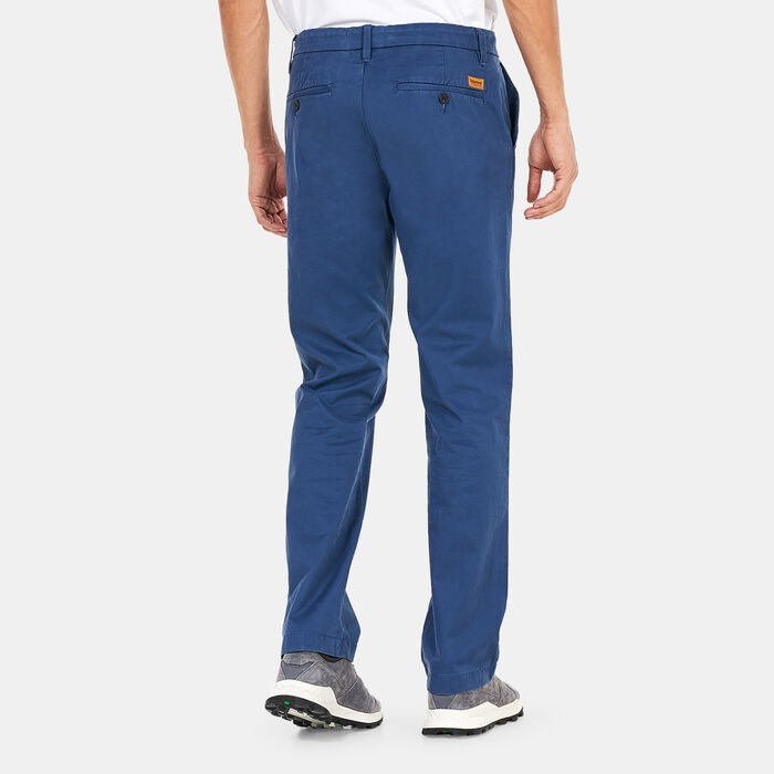 Timberland Men’s Squam Lake Twill Chino Pants Blue Timberland Men’s Squam Lake Twill Chino Pants Blue image number 1