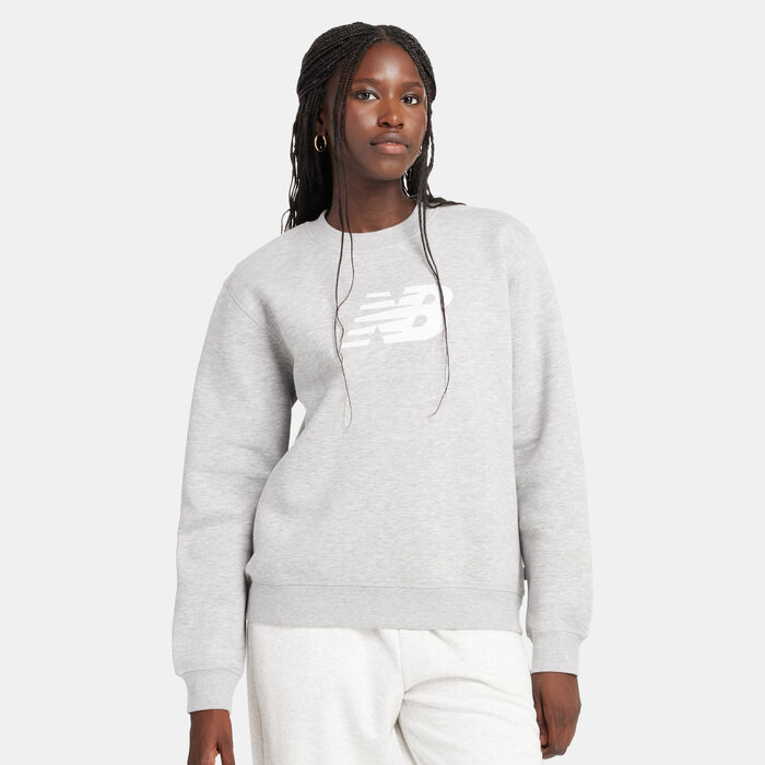 New Balance Women's Sport Logo Sweatshirt Pink New Balance Women's Sport Logo Sweatshirt Pink image number 0