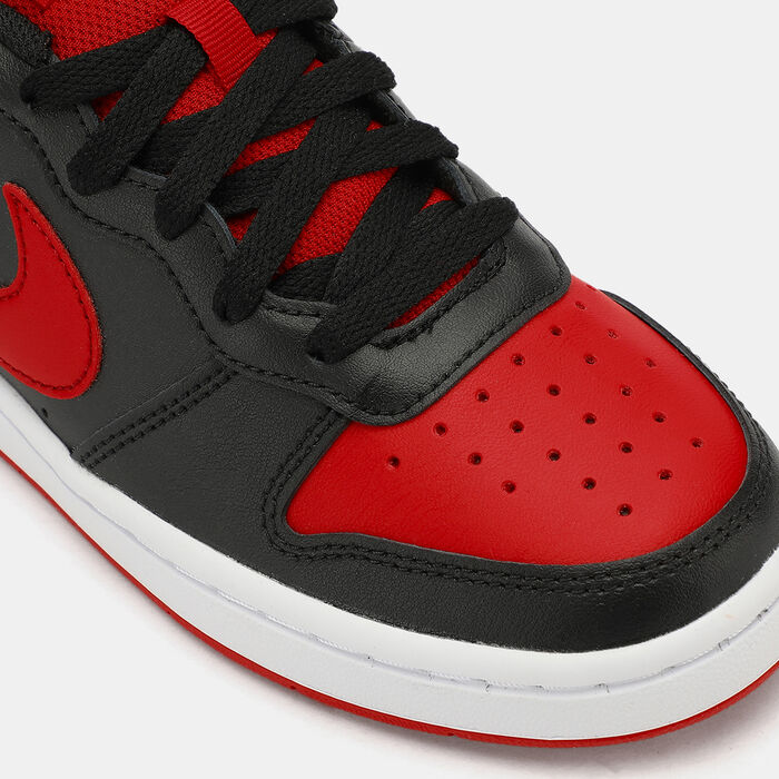 Nike Kids' Court Borough Low 2 Shoe (Older Kids) Black image number 4