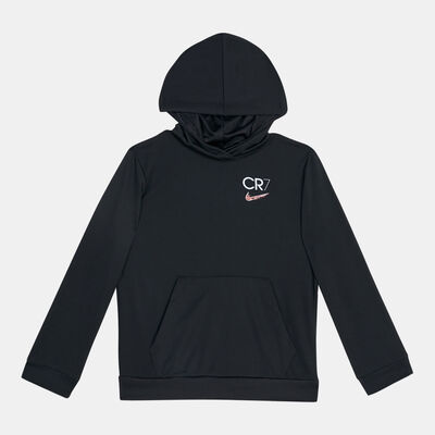 Nike Kids' CR7 Pullover Football Hoodie (Older Kids) Black