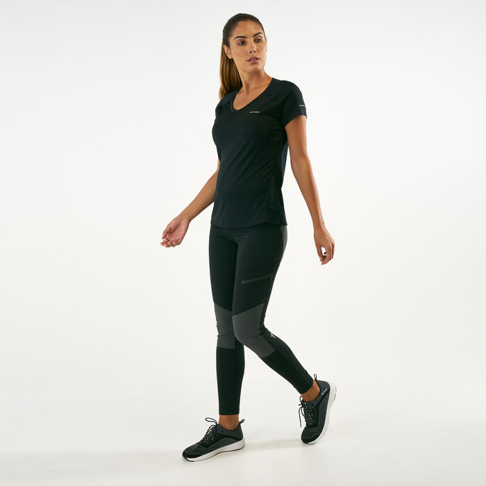 Columbia Women's Zero Rules T-Shirt Black Columbia Women's Zero Rules T-Shirt Black image number 2