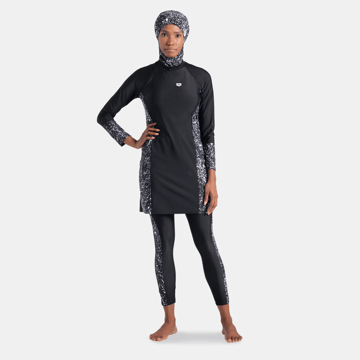 Arena Women's Modesty Swimming Tunic Black image number 2