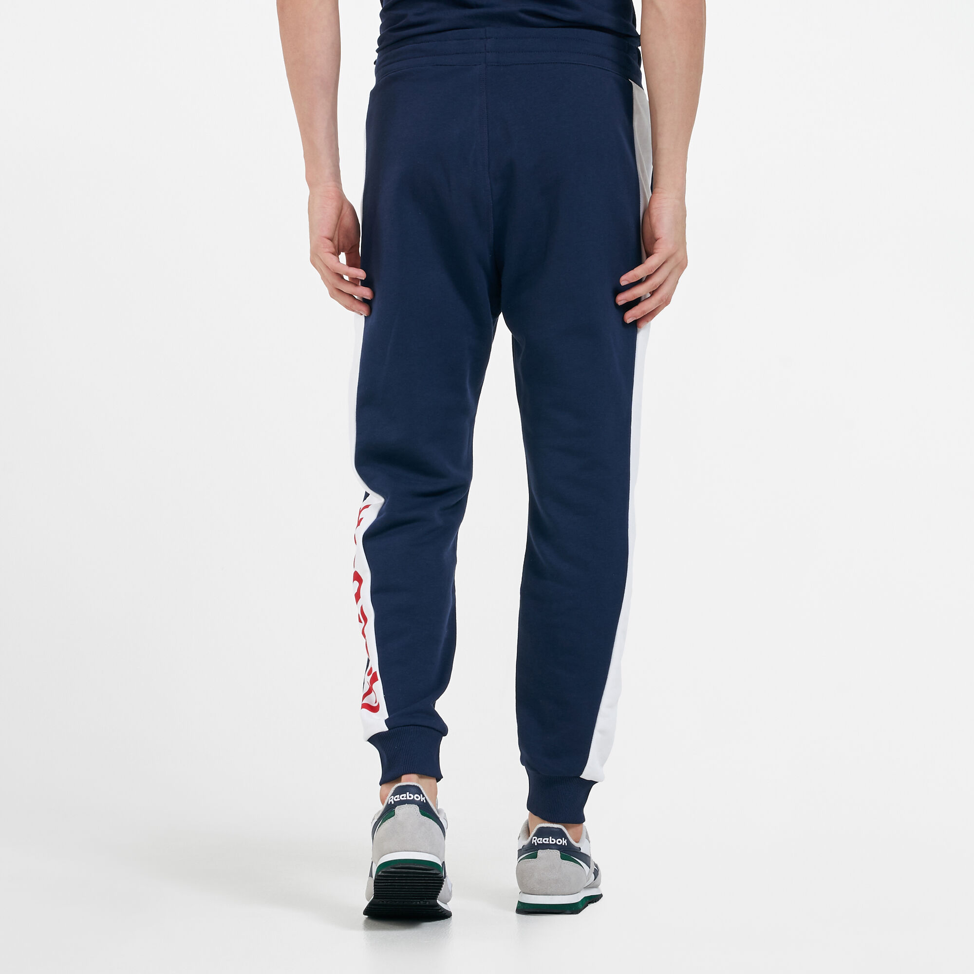 reebok training essentials linear logo joggers