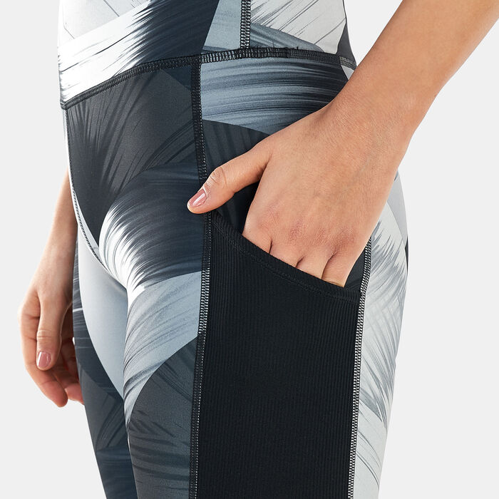 Nike Women’s Dri-FIT Epic Luxe 7/8 Leggings Grey image number 3