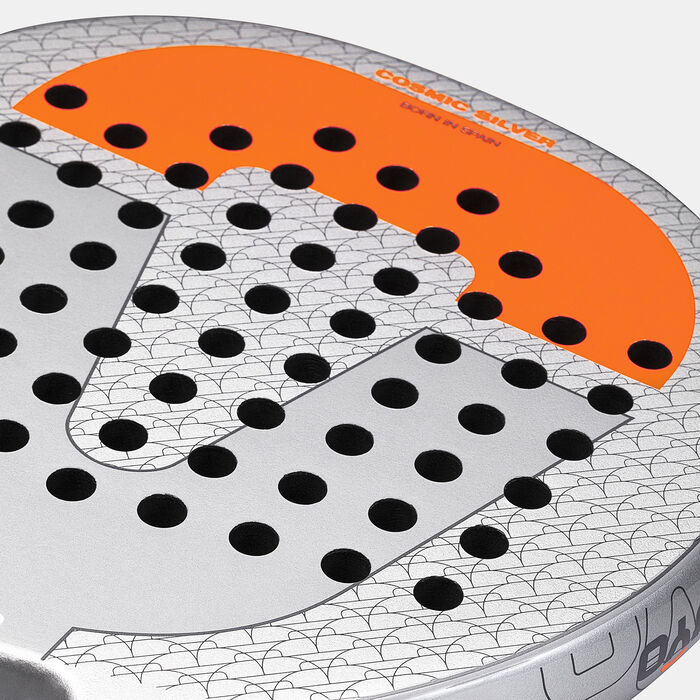 TUYO Cosmic Silver Padel Racket Silver TUYO Cosmic Silver Padel Racket Silver image number 2