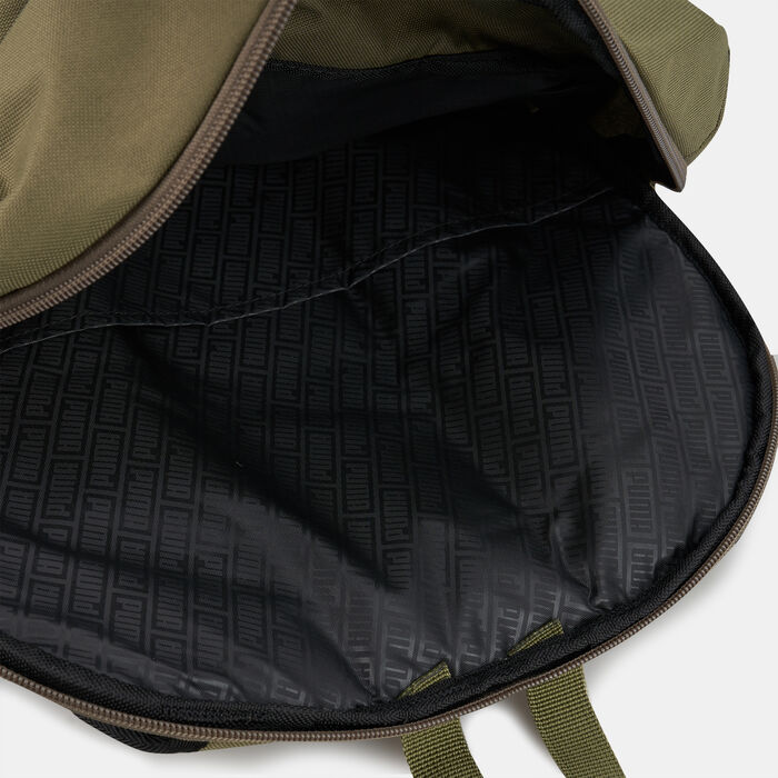 PUMA Men's Plus PRO Backpack Green PUMA Men's Plus PRO Backpack Green image number 3
