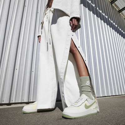 Nike Women's Air Force 1 Shadow Shoes Ivory