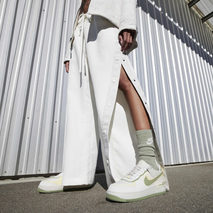Nike Women's Air Force 1 Shadow Shoes Ivory Nike Women's Air Force 1 Shadow Shoes Ivory image number 1