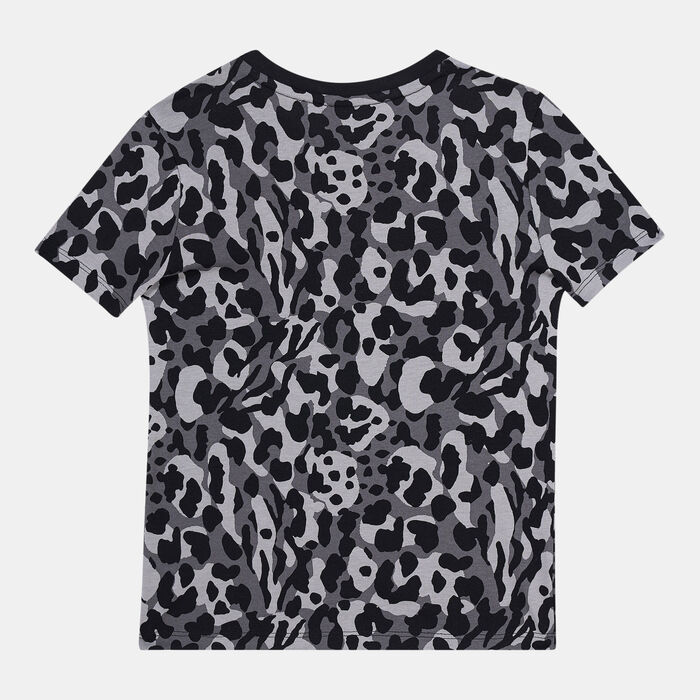 PUMA Kids' Alpha Printed T-Shirt Grey image number 1