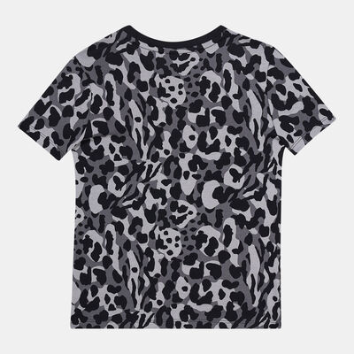 PUMA Kids' Alpha Printed T-Shirt Grey PUMA Kids' Alpha Printed T-Shirt Grey