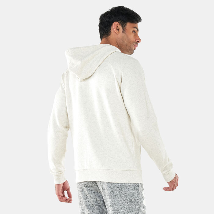 Under Armour Men's UA Rival Fleece Hoodie Beige Under Armour Men's UA Rival Fleece Hoodie Beige image number 1