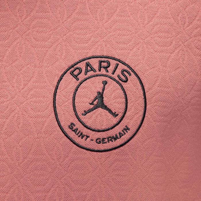 Nike Men's Paris Saint-Germain Fleece Hoodie Pink Nike Men's Paris Saint-Germain Fleece Hoodie Pink image number 4
