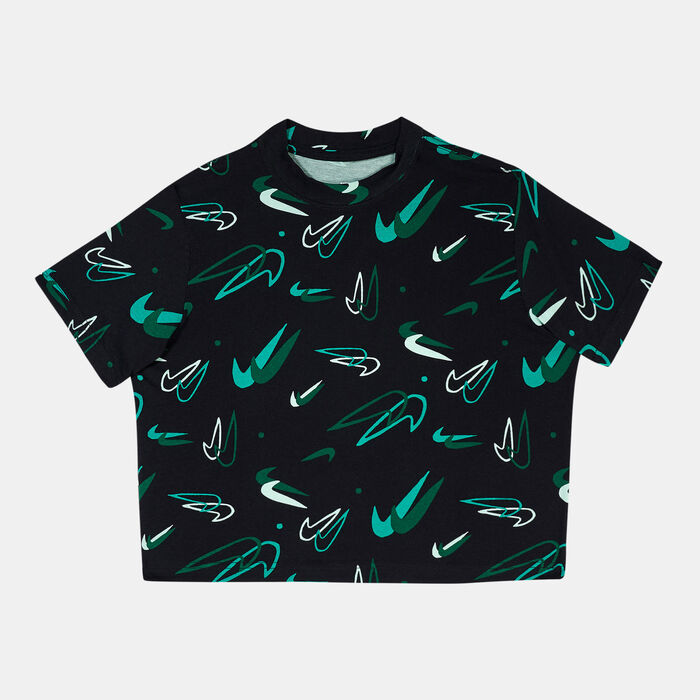 Nike Kids' Sportswear Boxy T-Shirt (Older Kids) Black image number 0