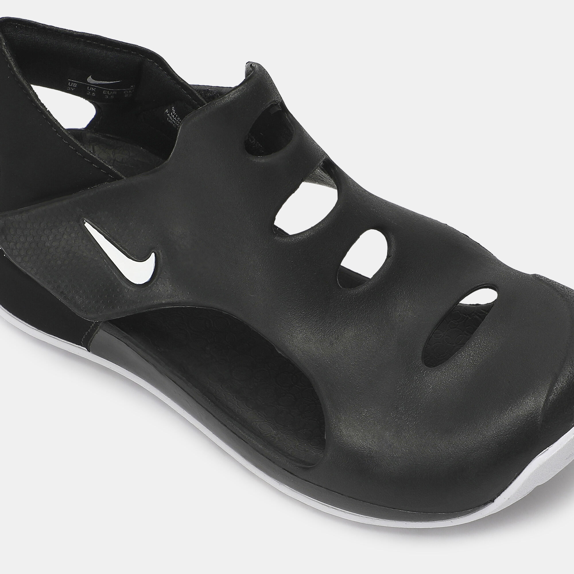Kids Sunray Protect 3 Sandals Younger Kids Black Nike in KSA SSS