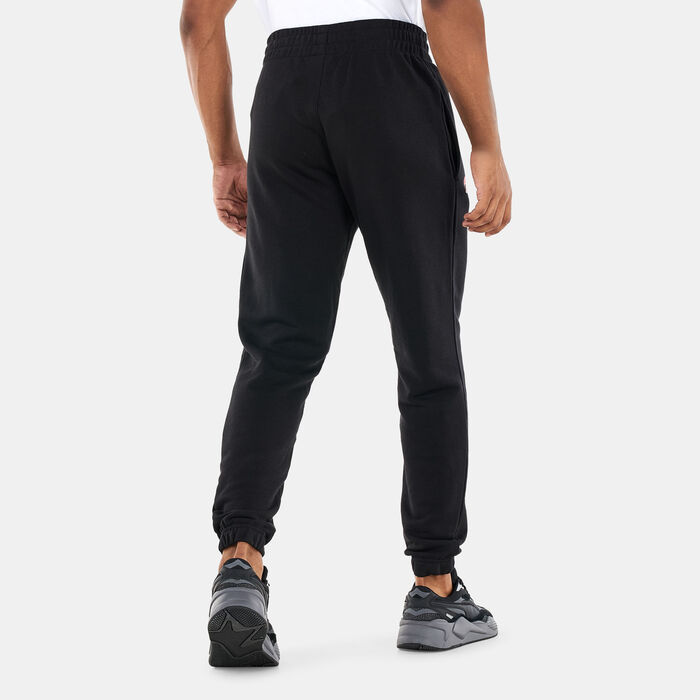 New Era Men's Chicago Bulls NBA Script Black Joggers Black New Era Men's Chicago Bulls NBA Script Black Joggers Black image number 1