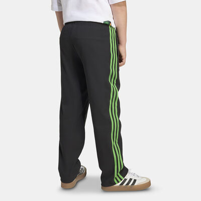 adidas Originals Kids' Minecraft Wide Leg Pants Black adidas Originals Kids' Minecraft Wide Leg Pants Black