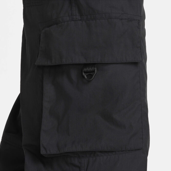 Nike Men's Sportswear Tech Pack Waxed Canvas Cargo Trousers Black Nike Men's Sportswear Tech Pack Waxed Canvas Cargo Trousers Black image number 4