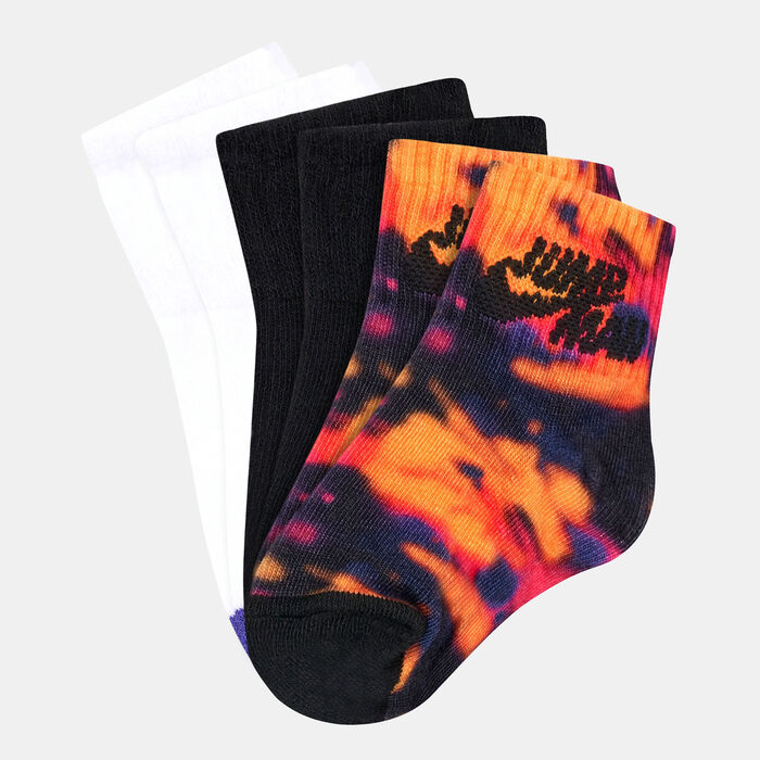 Jordan Kids' MVP Gripper Socks Box Set (3 Pack) (Baby And Toddler) Purple Jordan Kids' MVP Gripper Socks Box Set (3 Pack) (Baby And Toddler) Purple image number 0