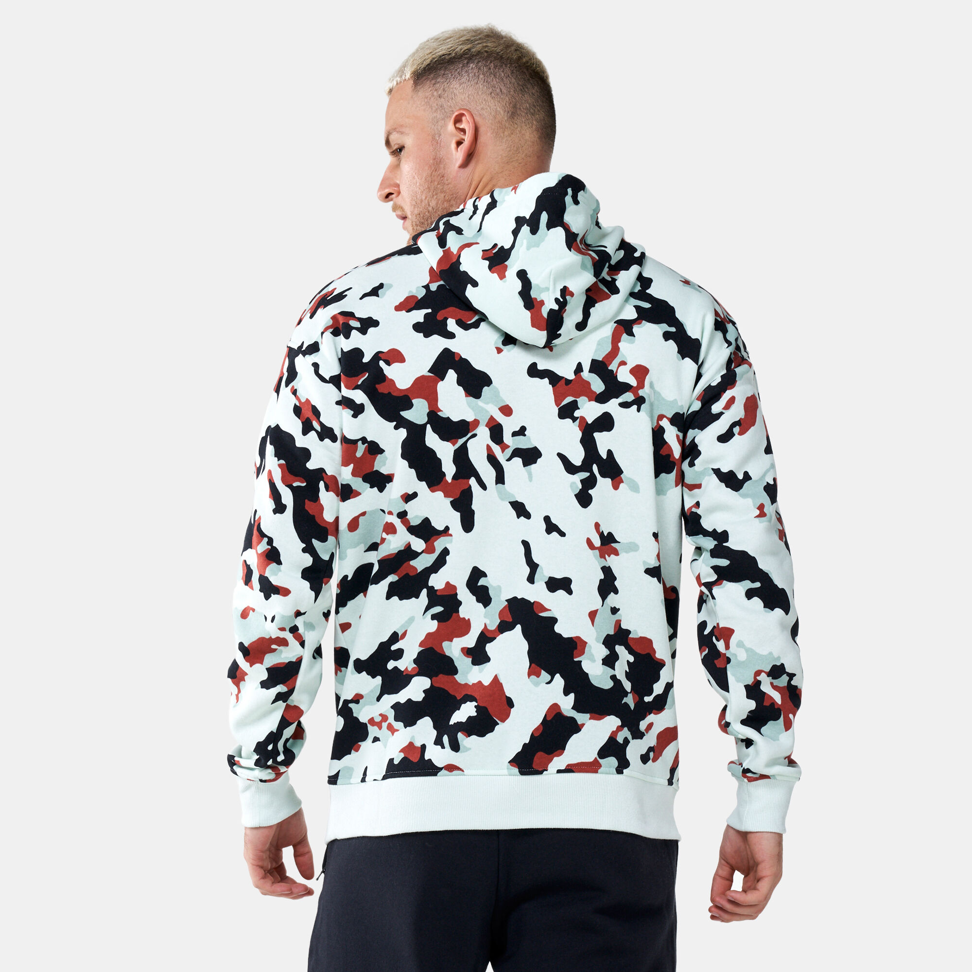 Buy Under Armour Men s UA Rival Fleece Camo Hoodie Blue in KSA SSS