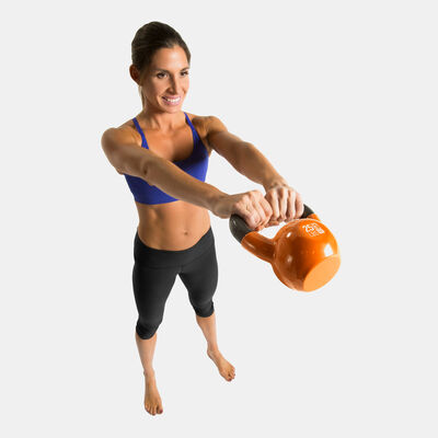 GoFit Kettlebell - 25lbs (Approx 11.3kg) Orange GoFit Kettlebell - 25lbs (Approx 11.3kg) Orange