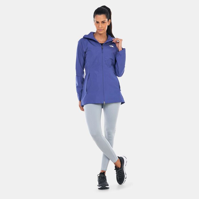 The North Face Women's Hikesteller Parka Shell Jacket Blue The North Face Women's Hikesteller Parka Shell Jacket Blue image number 2