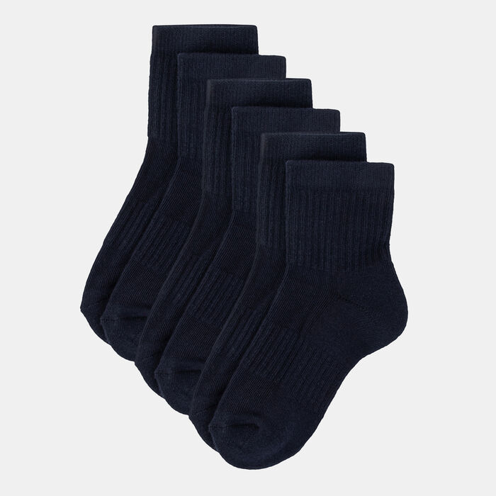 Sun and Sand Sports Kids' Mid-Crew Socks Blue image number 0
