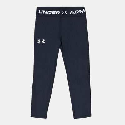 Under Armour Kids' HeatGear® Ankle Crop Leggings Black