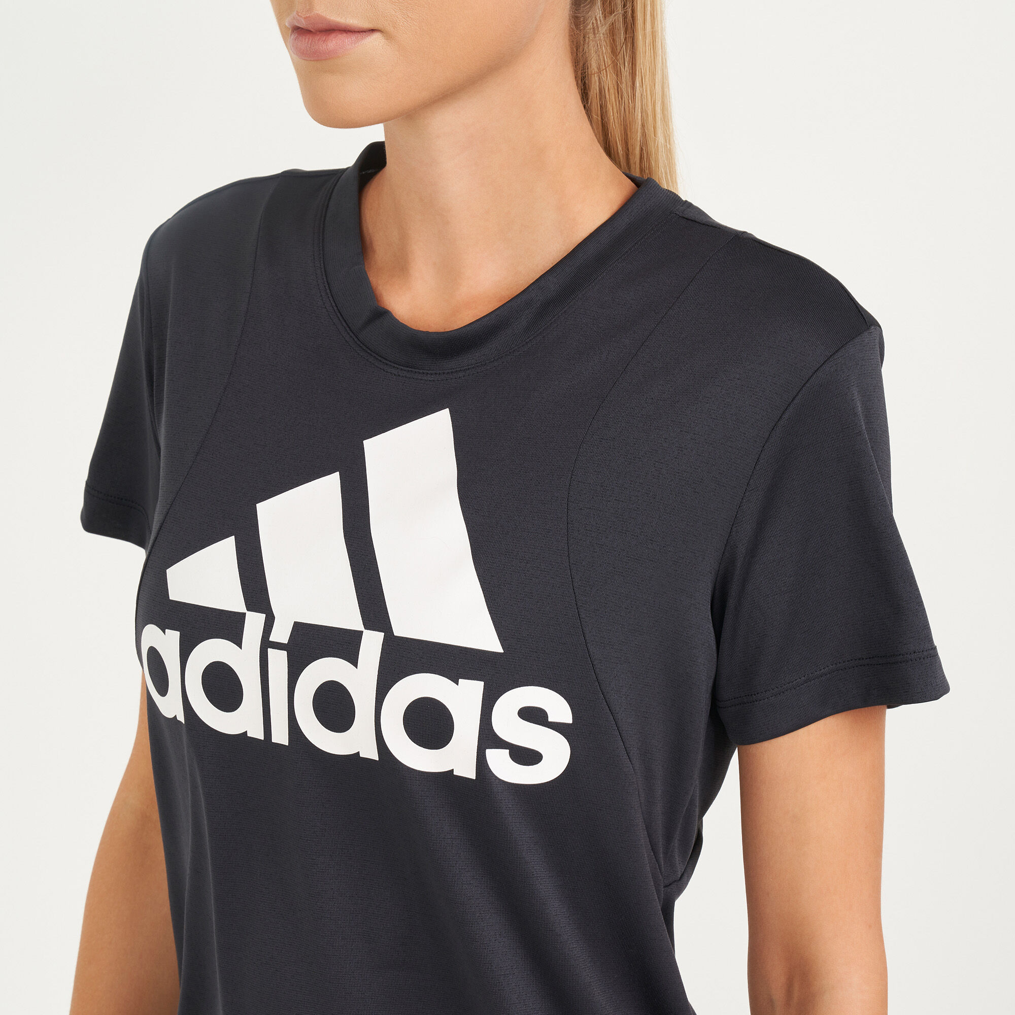 Adidas women's badge of sport logo tee new arrivals