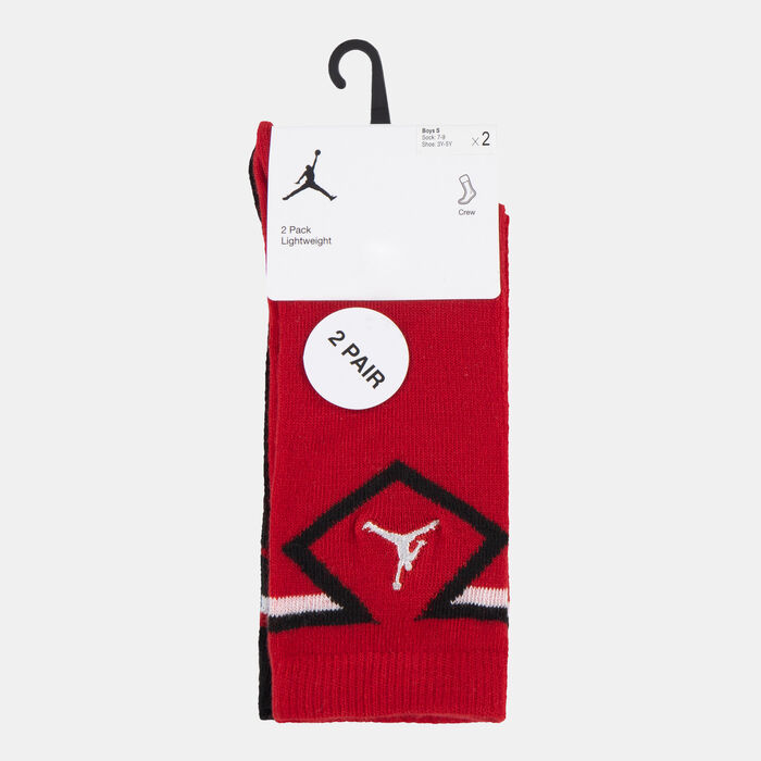 Nike Diamond High Crew Socks (2 Pairs) Red Nike Diamond High Crew Socks (2 Pairs) Red image number 3