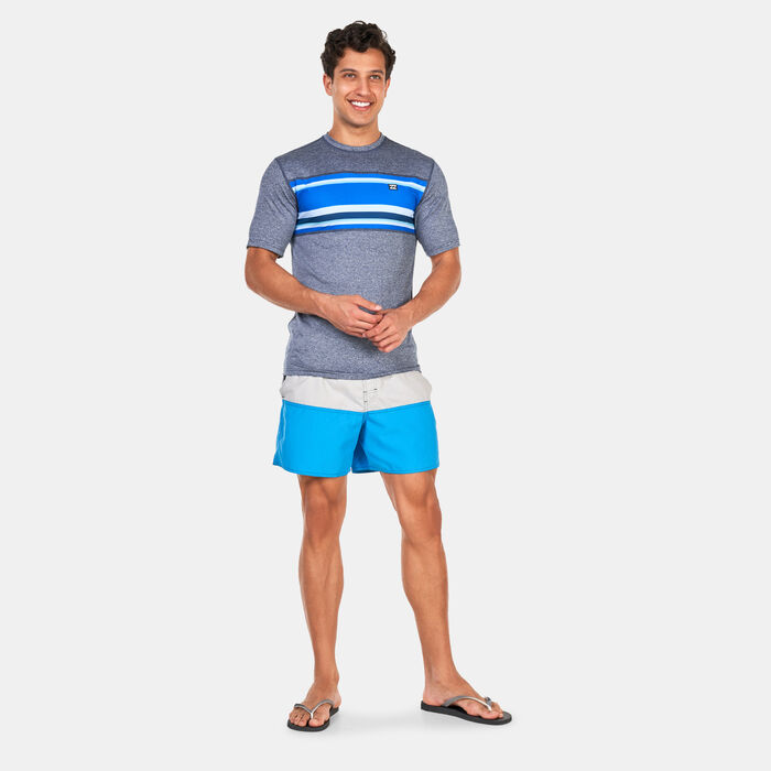Billabong Men's Spinner Rashguard Vest Grey Billabong Men's Spinner Rashguard Vest Grey image number 2