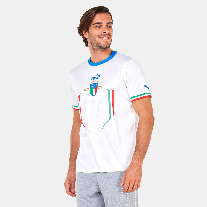 PUMA Men's Italy Replica Away Jersey - 2022/23 White image number 0