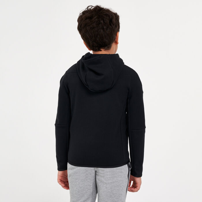 Nike Kids' Sportswear Tech Fleece Hoodie (Older Kids) Black Nike Kids' Sportswear Tech Fleece Hoodie (Older Kids) Black image number 1
