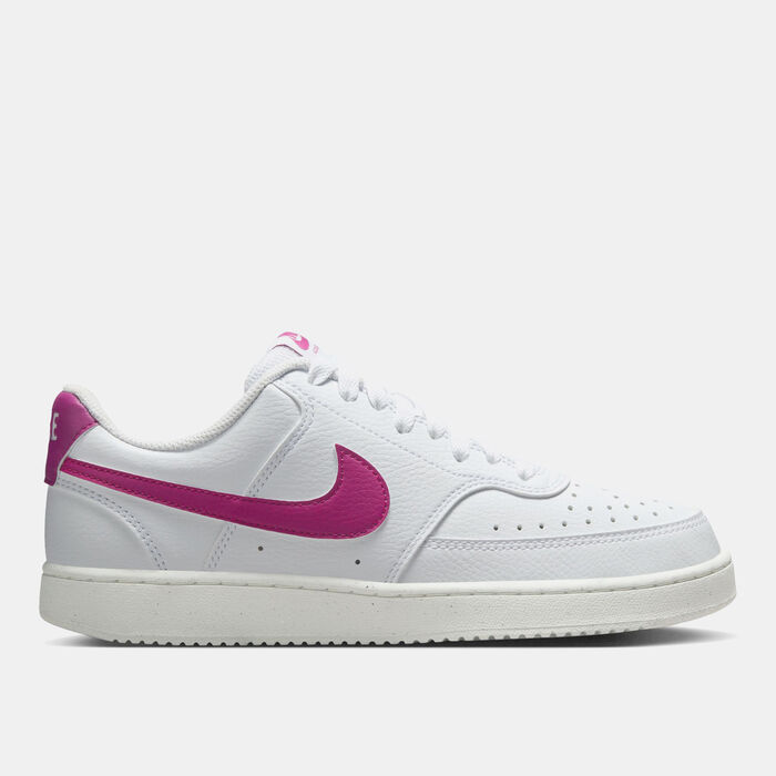 Nike Women's Court Vision Low Next Nature Shoes White Nike Women's Court Vision Low Next Nature Shoes White image number 0