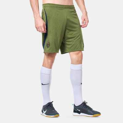 Jordan Men's Paris Saint-Germain Dri-FIT Strike 4th Football Shorts Green