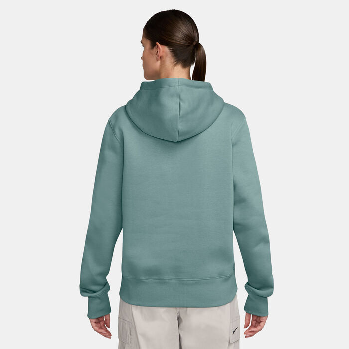 Nike Women's Sportswear Phoenix Fleece Hoodie Green Nike Women's Sportswear Phoenix Fleece Hoodie Green image number 1