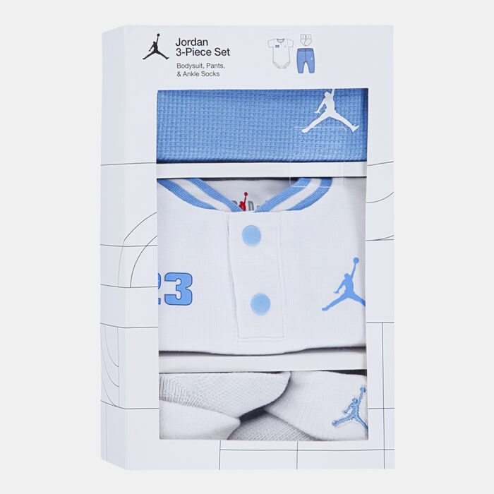 Nike Kids' Henley Jersey 3-Piece Set White image number 4